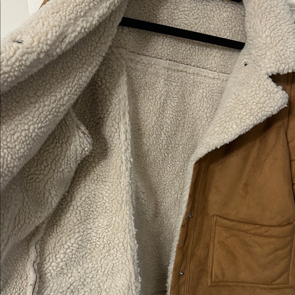 Sonoma Faux Suede & Sherpa Winter Jacket - Picture 3 of 5